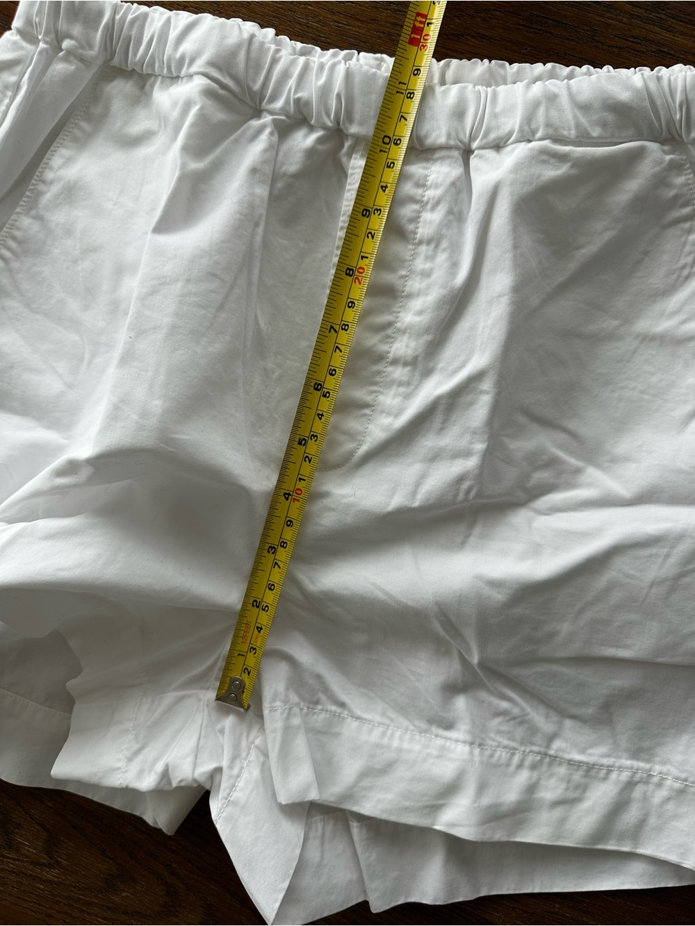KOTN Women's Merire Pull On Shorts 100% Organic Cotton White | Size Small - Picture 12 of 12